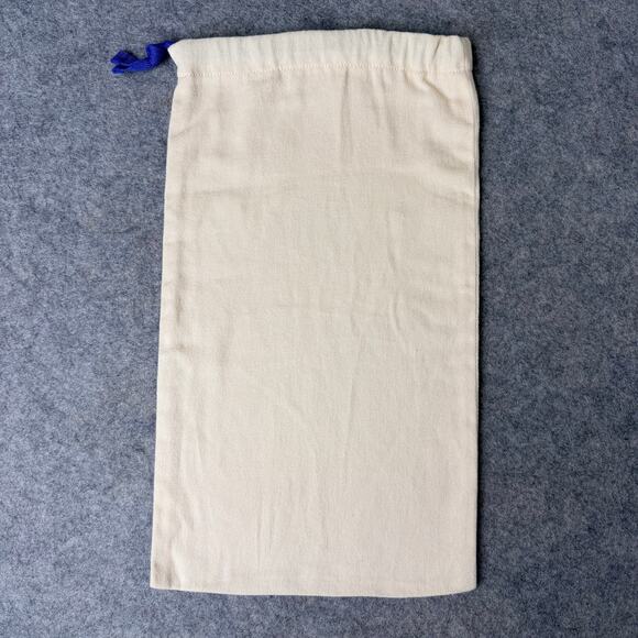 Authentic Louis Vuitton LV Logo Dust Bag Beige Drawstring Storage 15.5"x9" - Picture 2 of 5